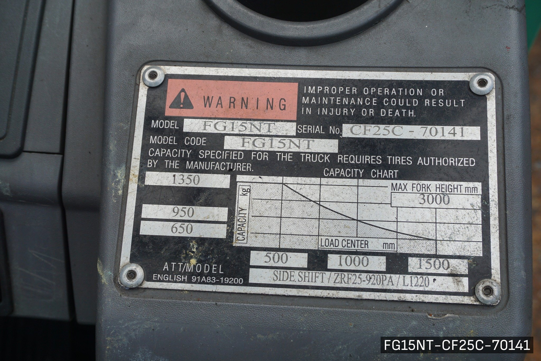 MITSUBISHI FG15NT - image 7