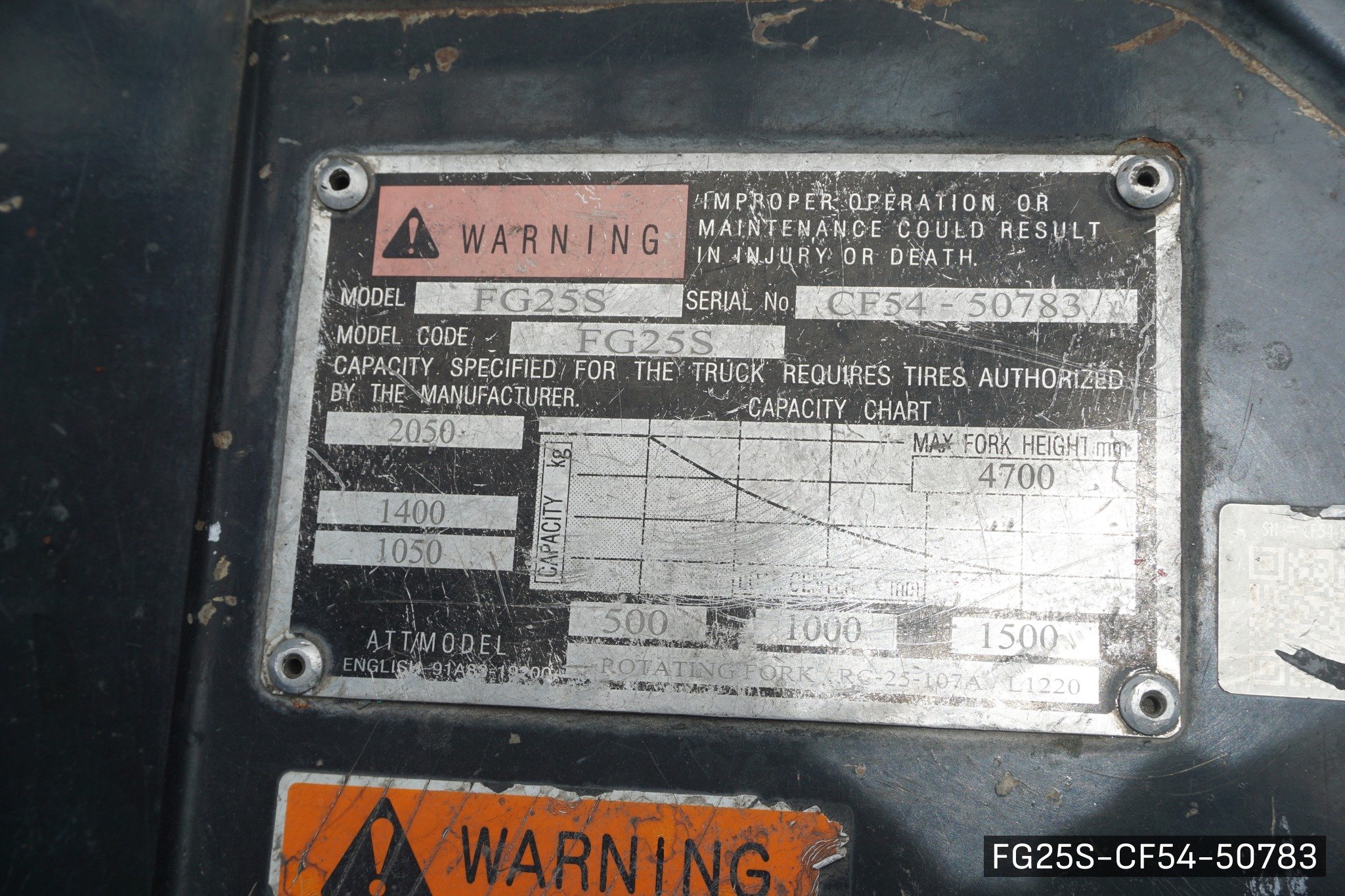 MITSUBISHI FG25S - image 8