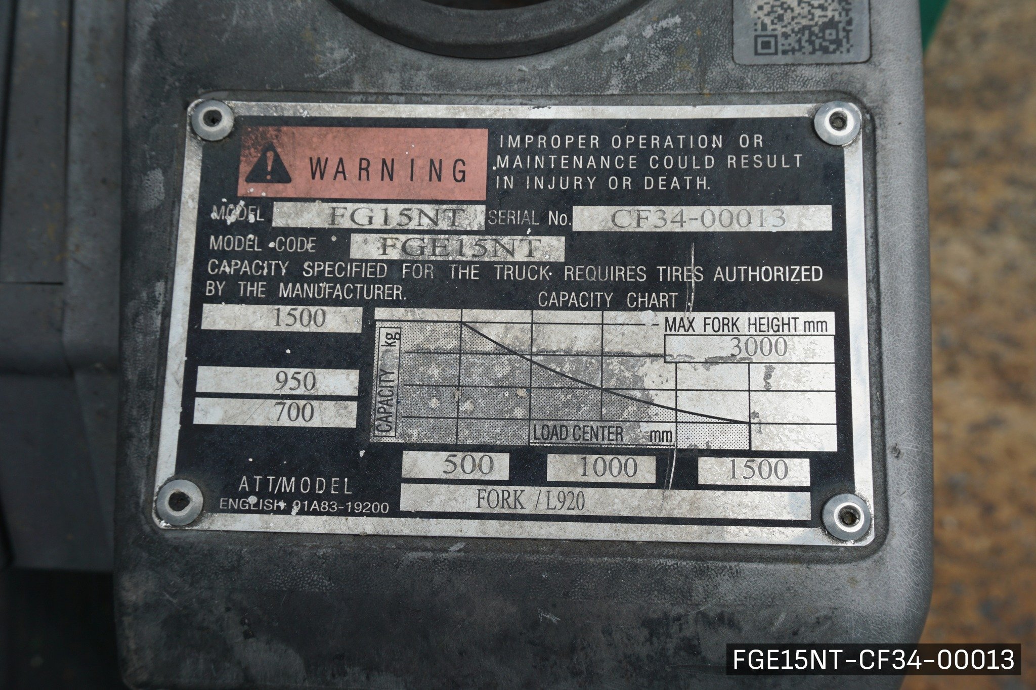 MITSUBISHI FGE15NT - image 6