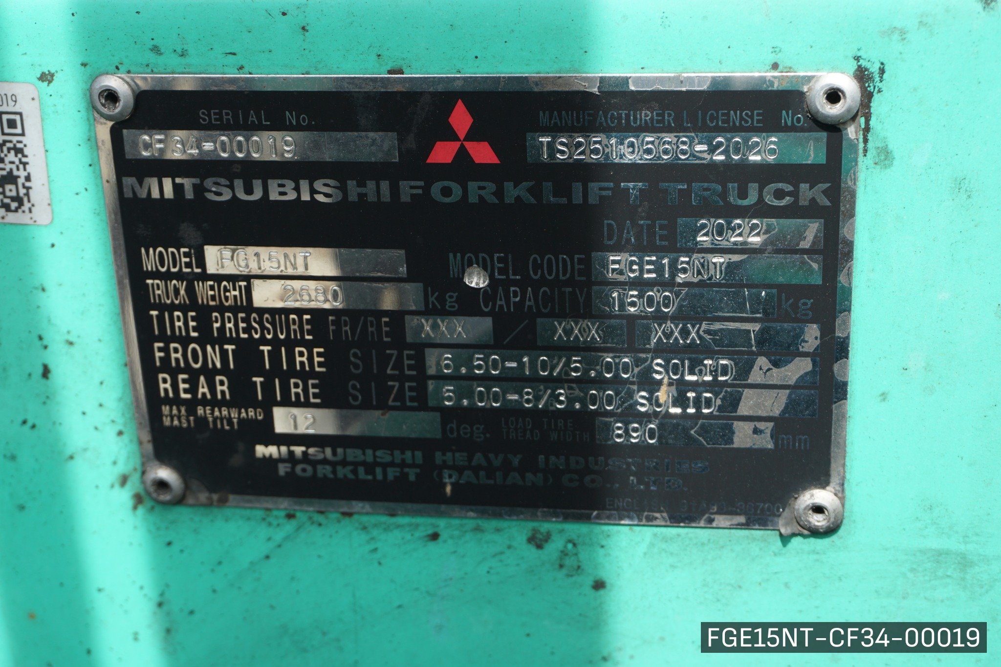 MITSUBISHI FGE15NT - image 7