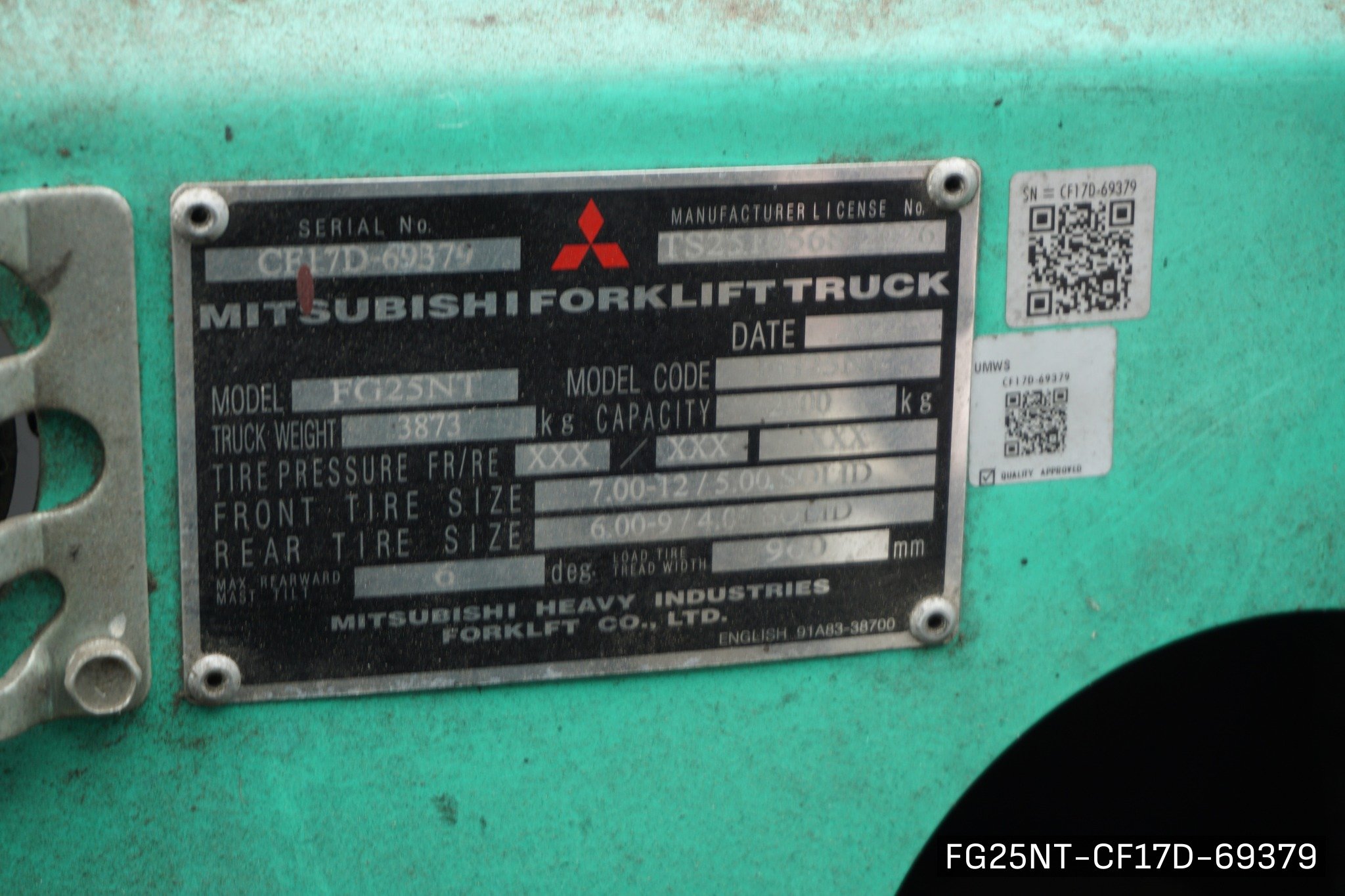 MITSUBISHI FG25NT - image 8