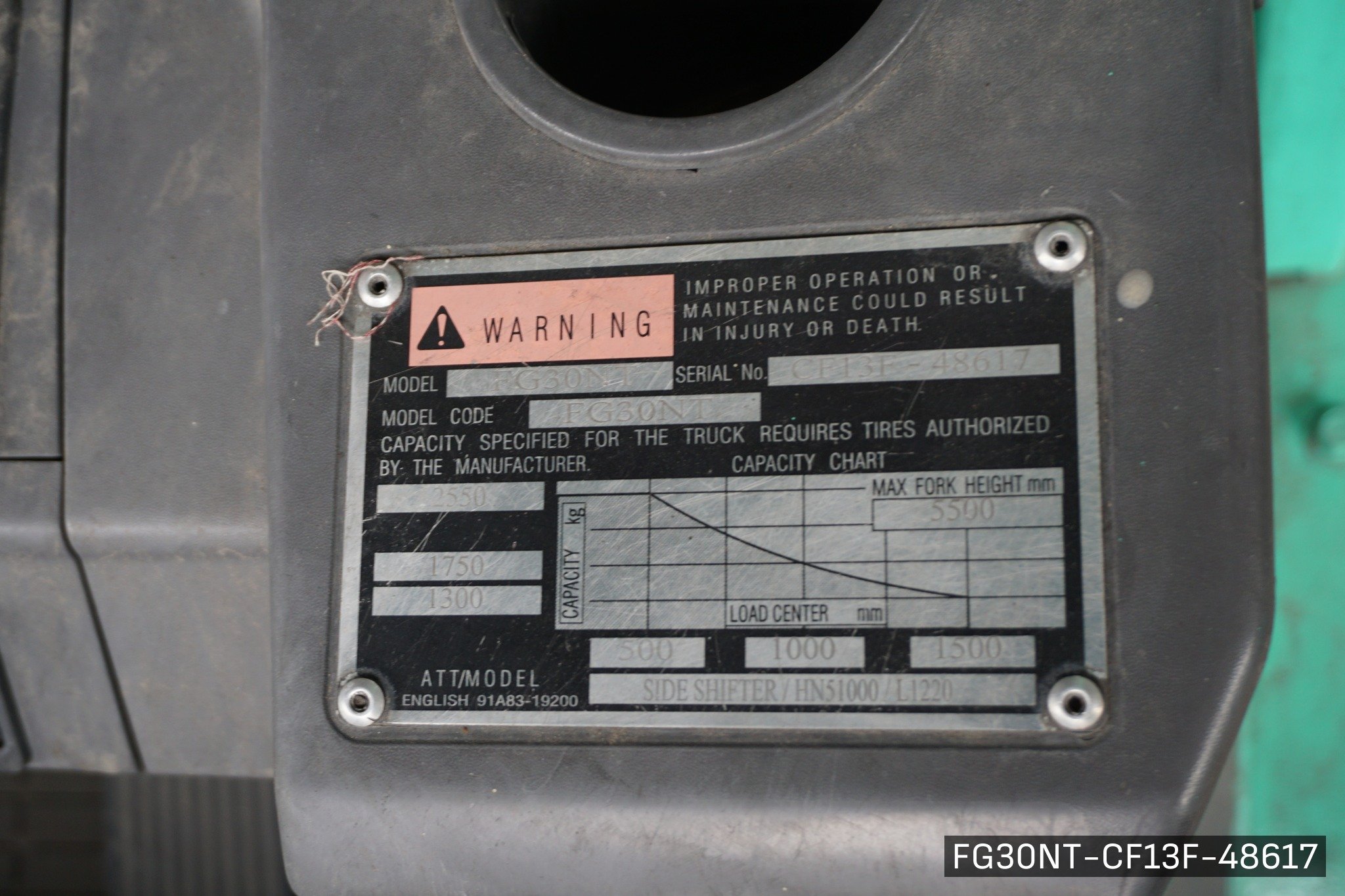 MITSUBISHI FG30NT - image 11