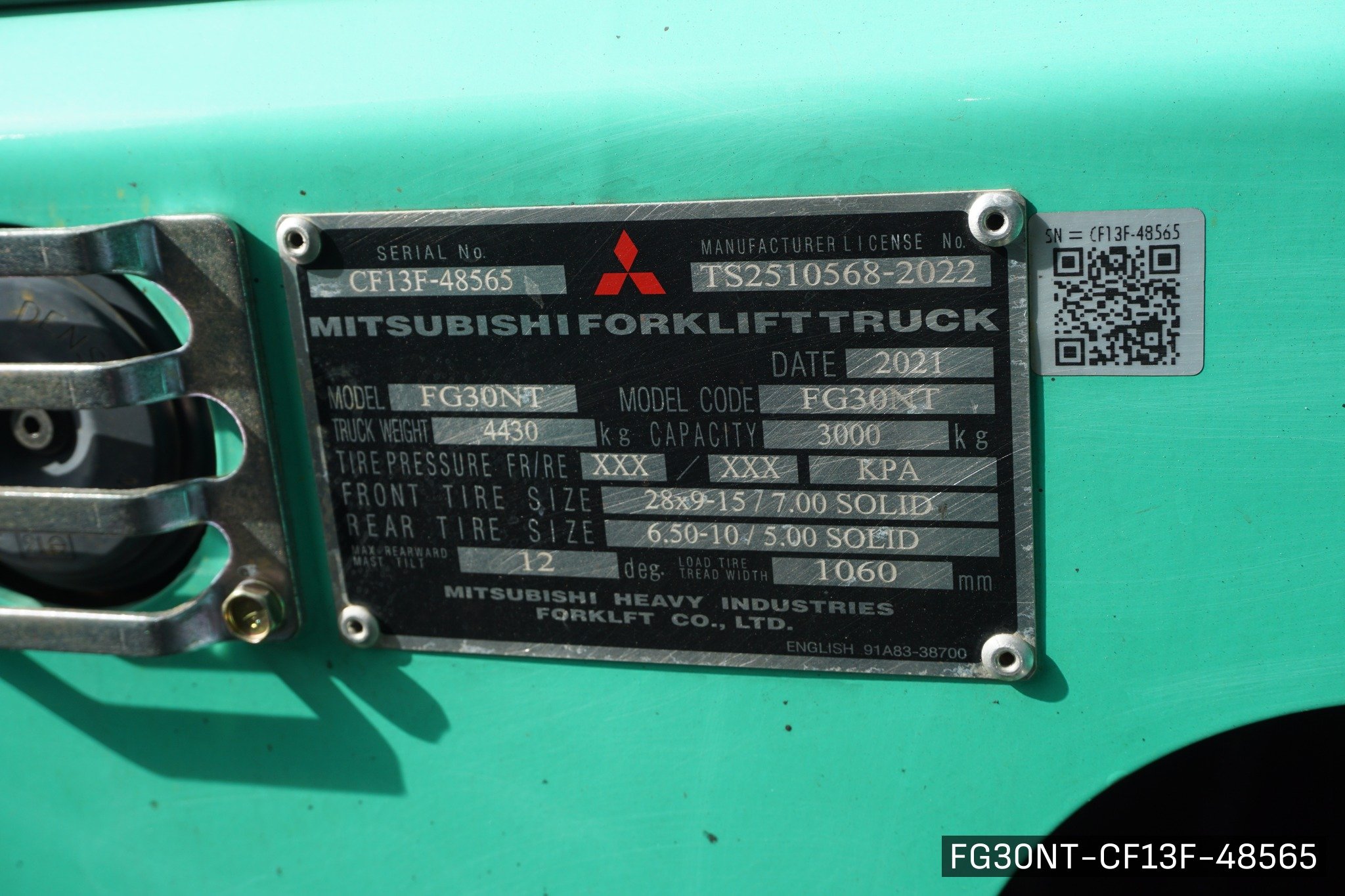 MITSUBISHI FG30NT - image 8