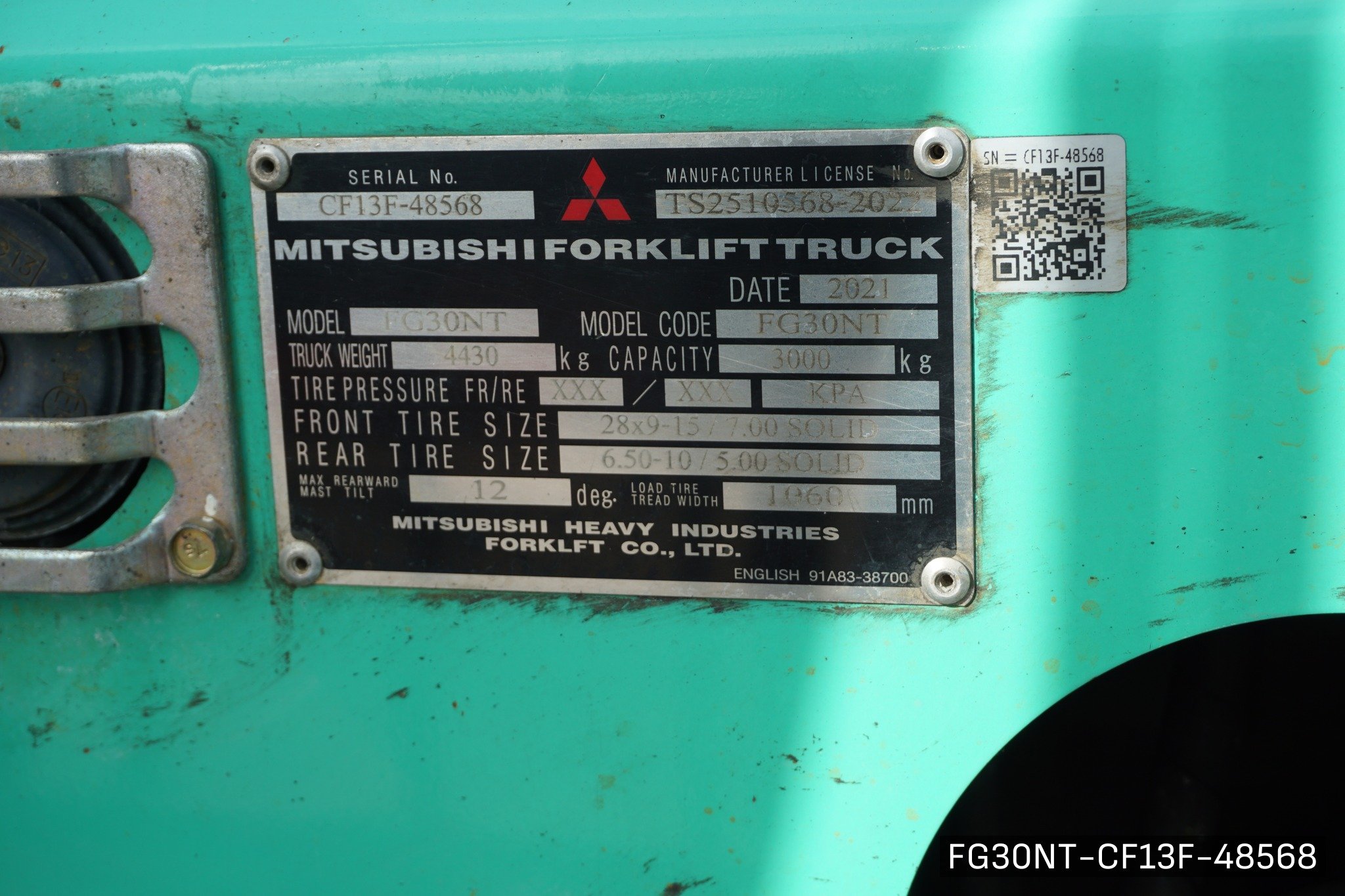 MITSUBISHI FG30NT - image 8