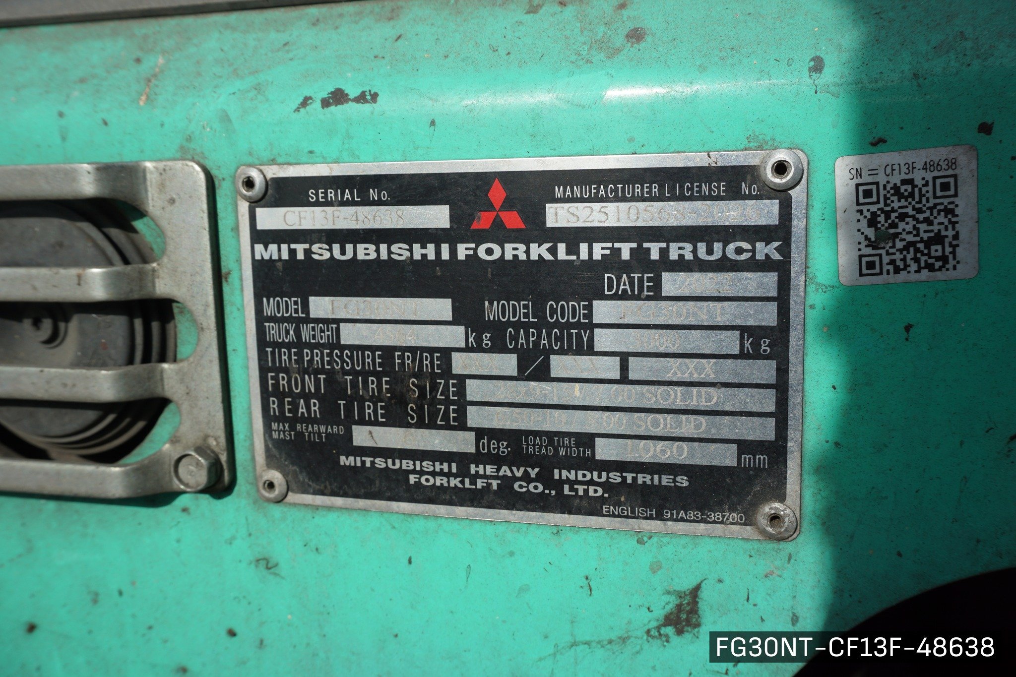 MITSUBISHI FG30NT - image 8