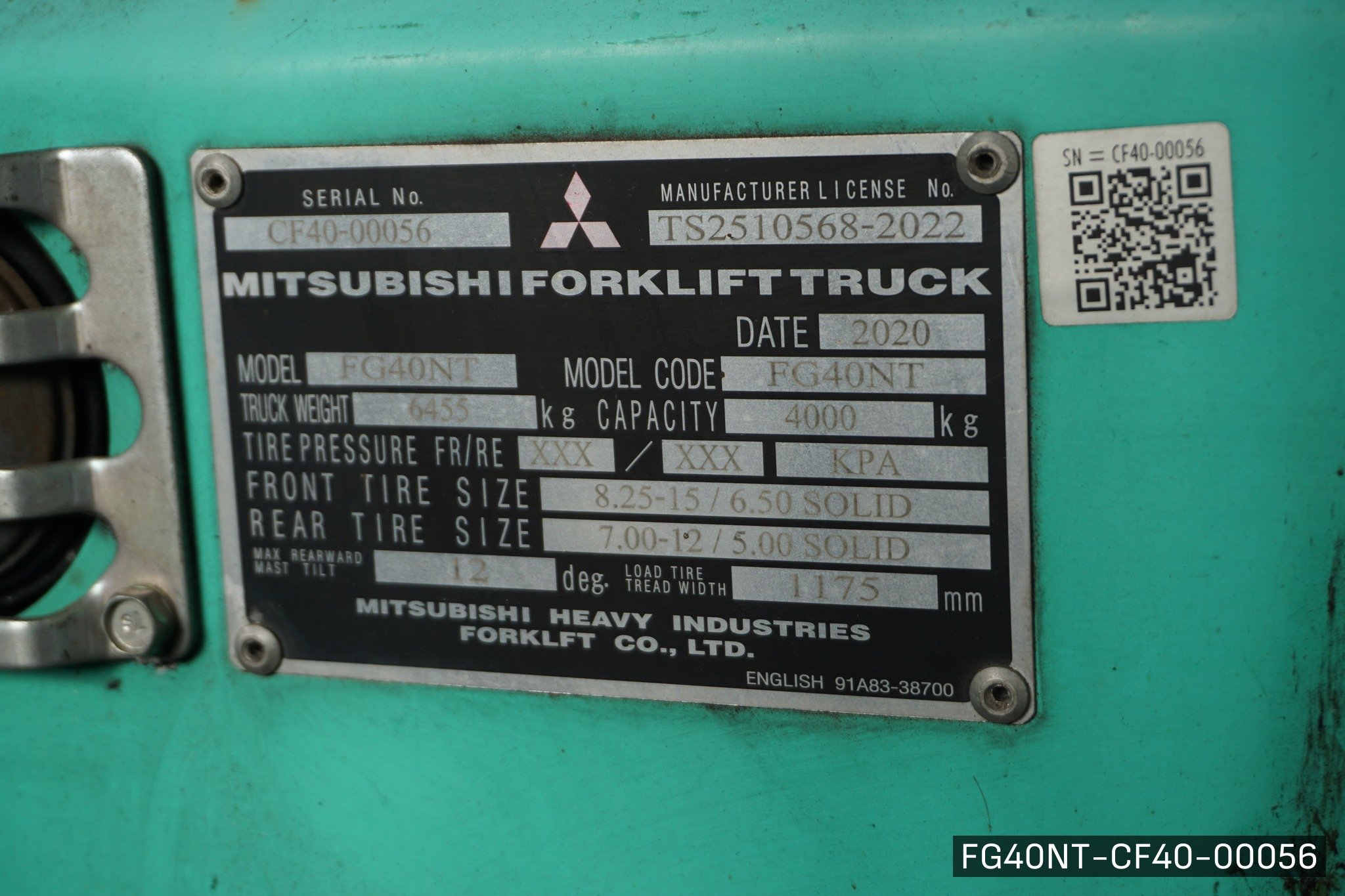 MITSUBISHI FG40NT - image 8