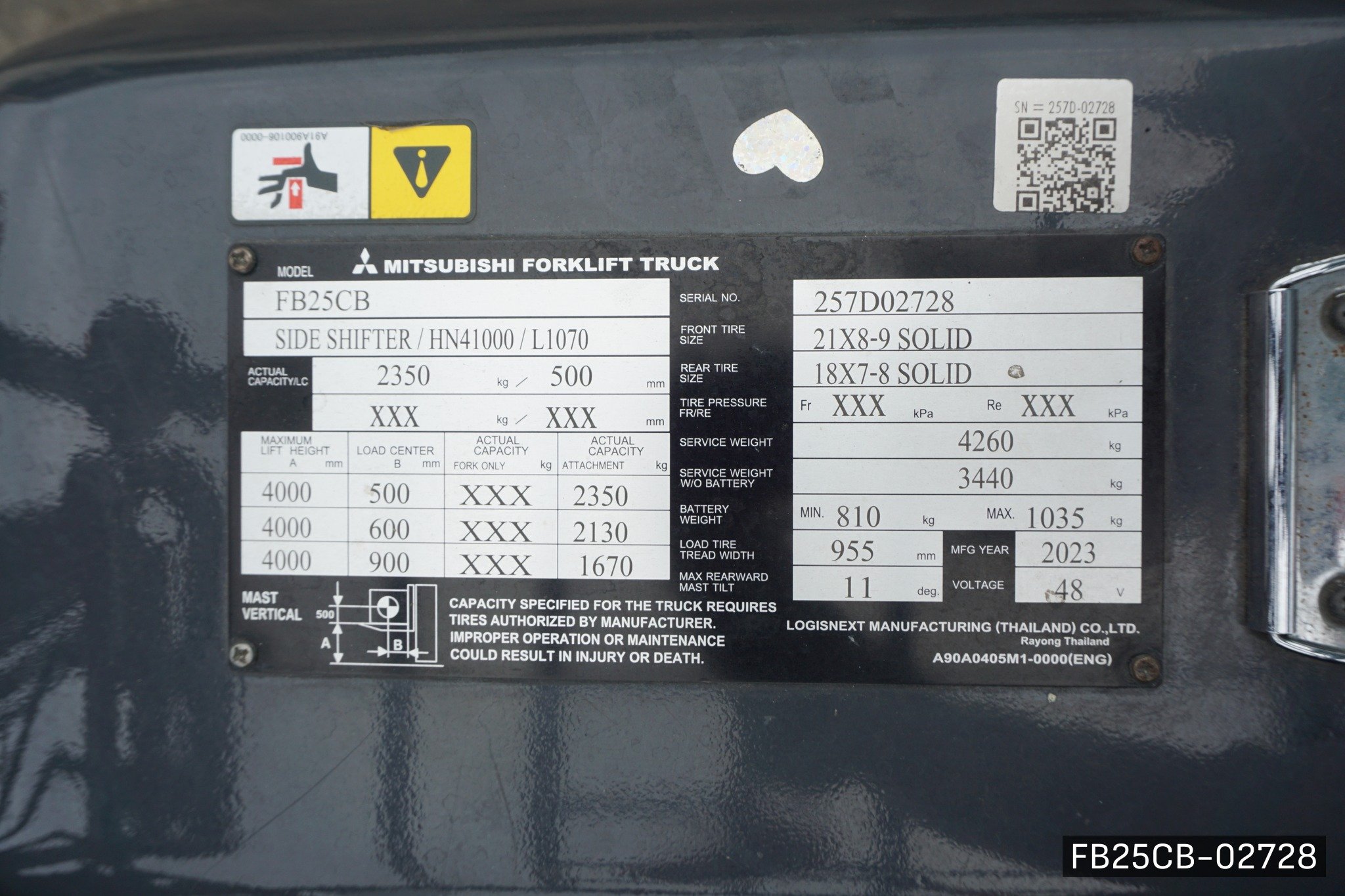 MITSUBISHI FB25CB - image 6