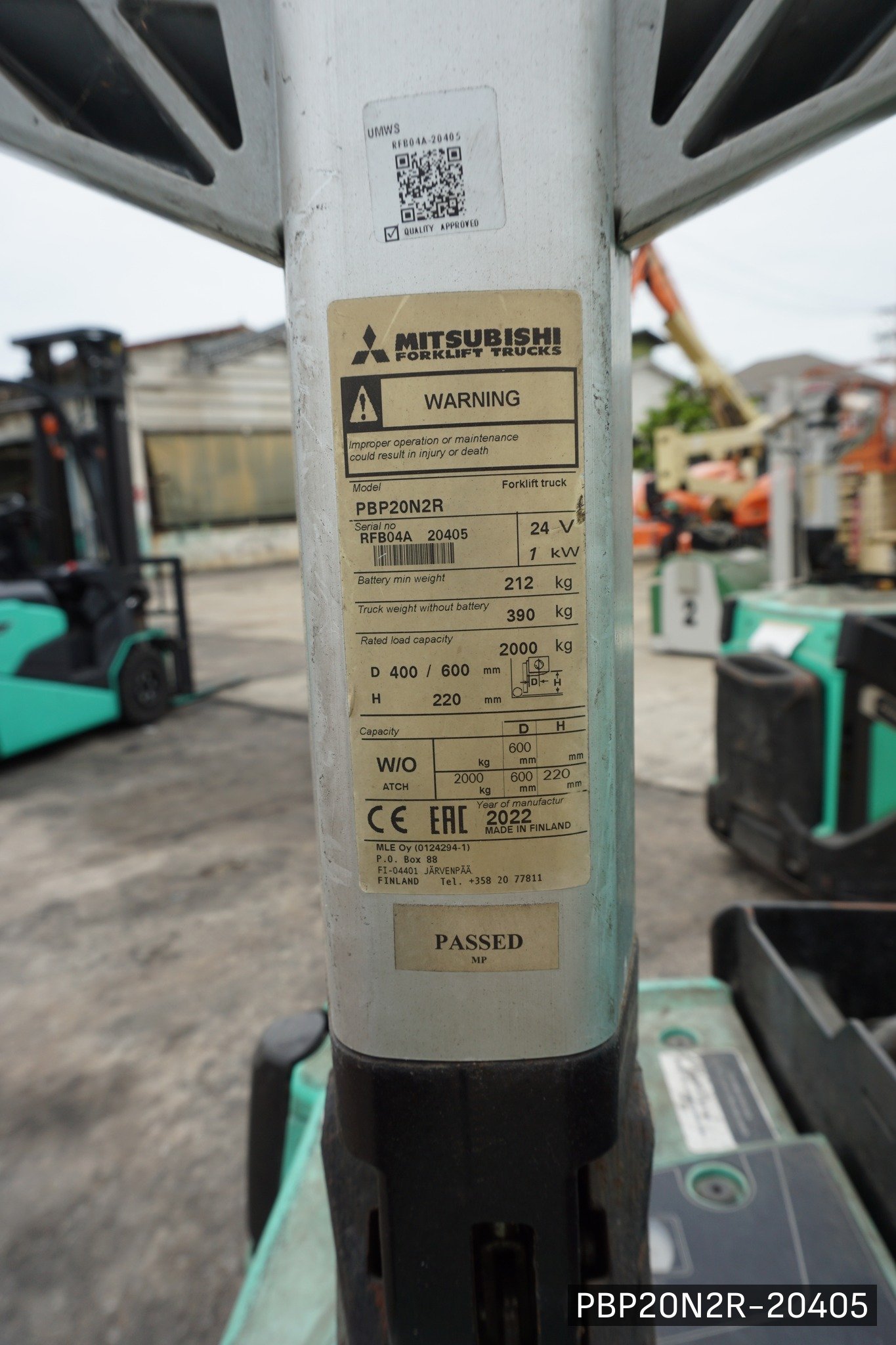 MITSUBISHI PBP20N2R - image 6