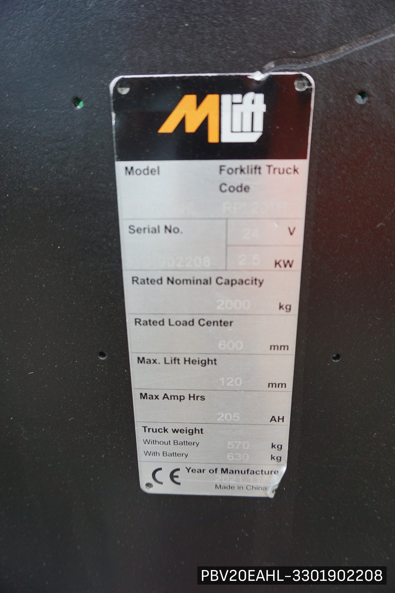 MLIFT PBV20EAHL - image 8
