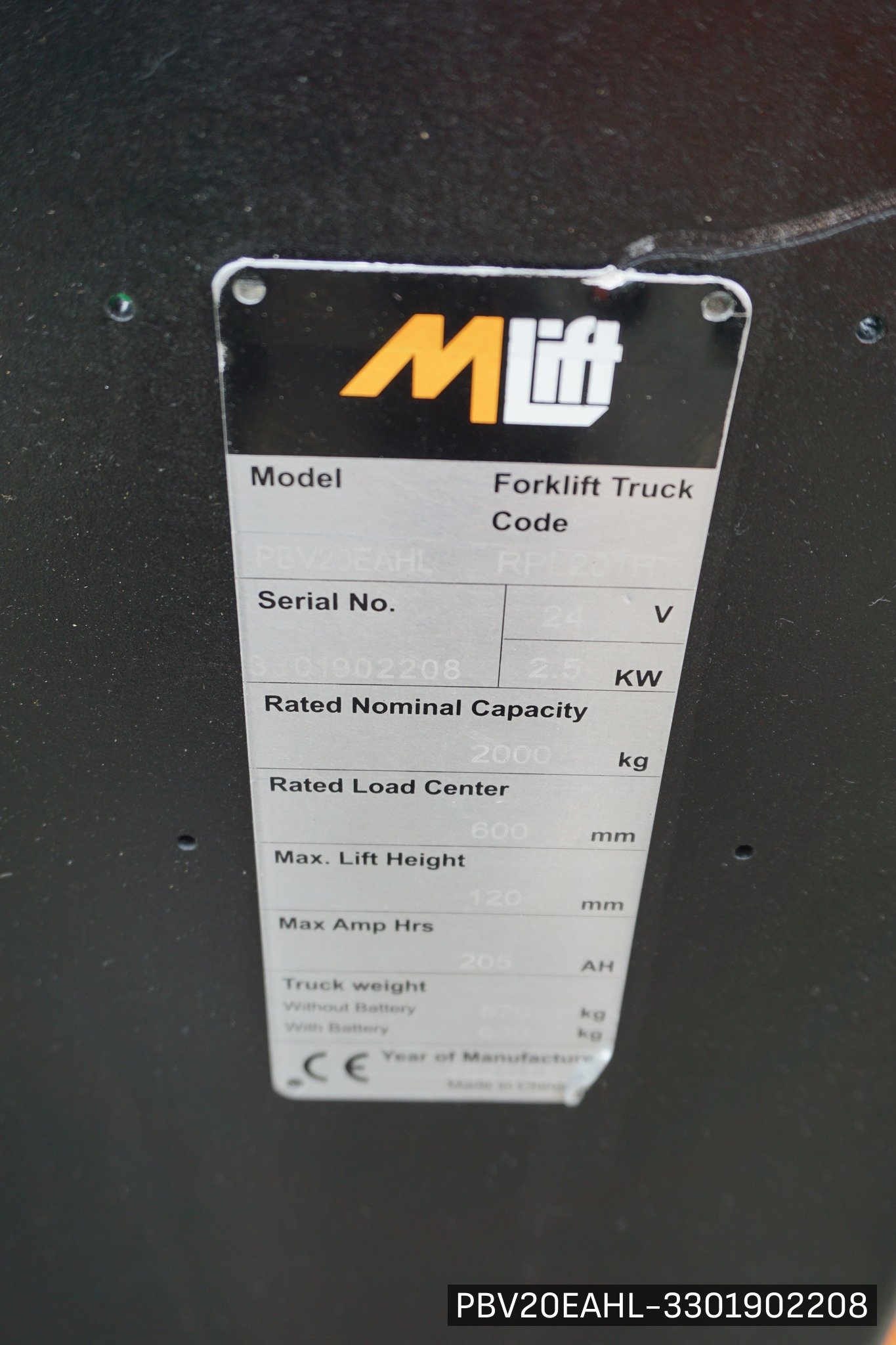 MLIFT PBV20EAHL - image 9