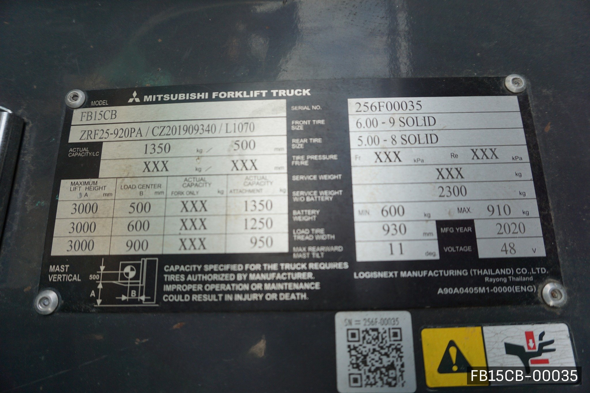 MITSUBISHI FB15CB - image 7
