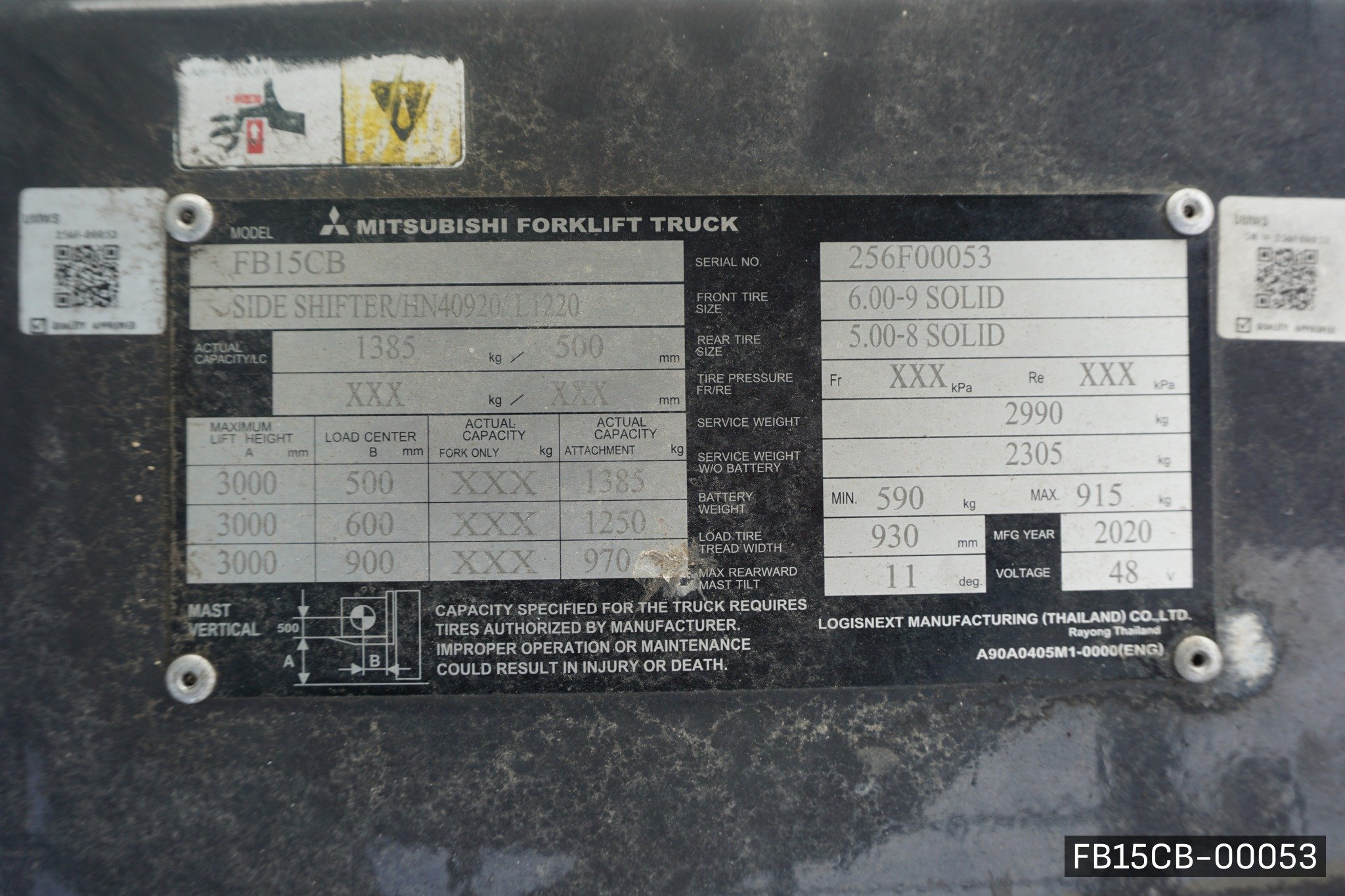 MITSUBISHI FB15CB - image 11