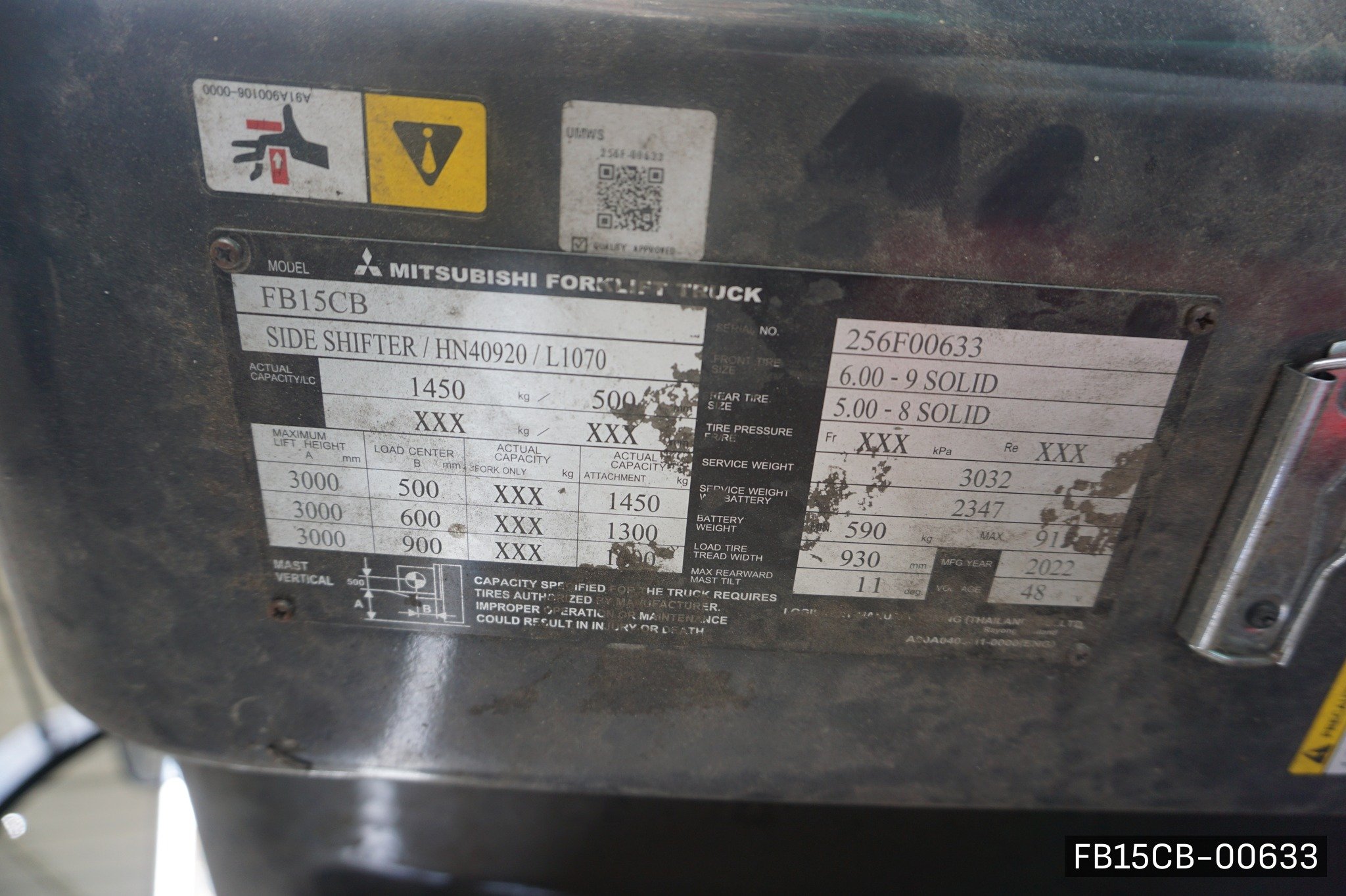 MITSUBISHI FB15CB - image 6
