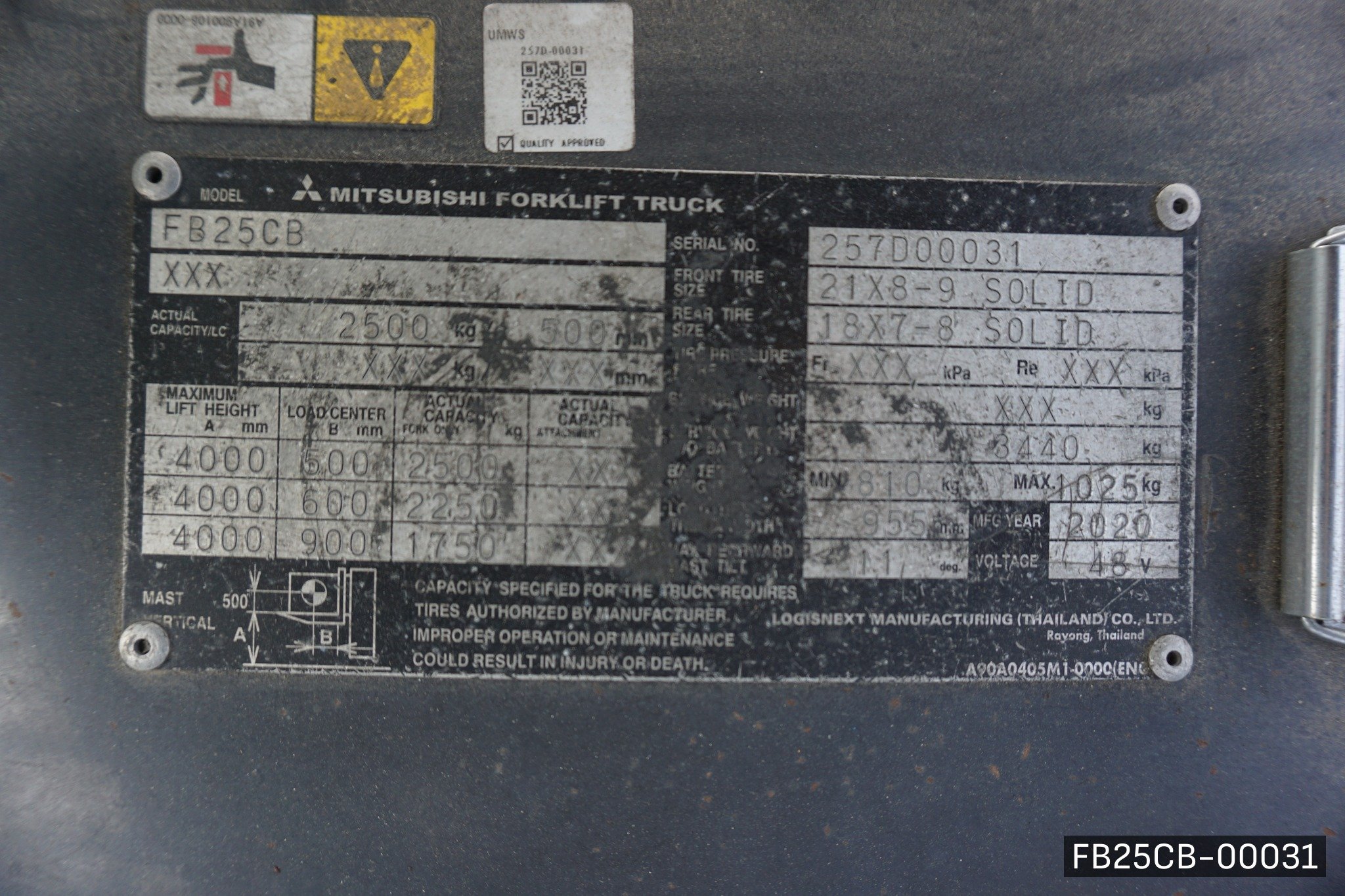 MITSUBISHI FB25CB - image 5