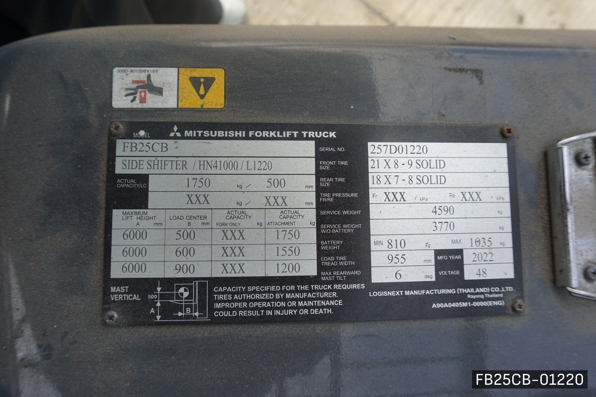 MITSUBISHI FB25CB - image 6