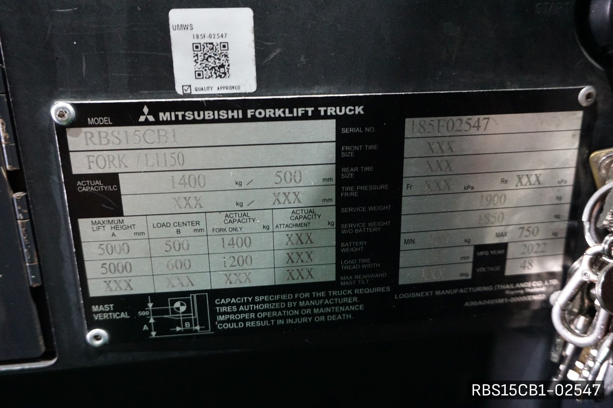 MITSUBISHI RBS15CB1 - image 9