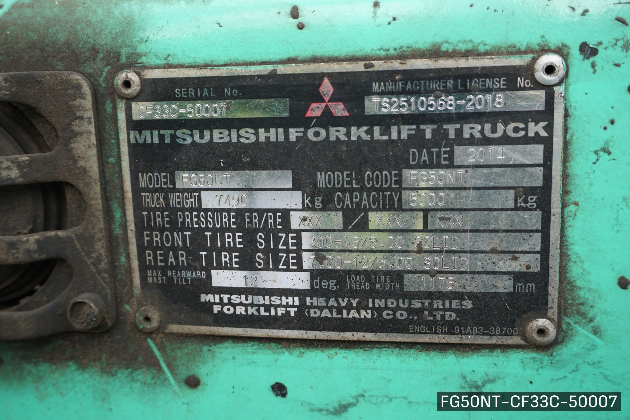 MITSUBISHI FG50NT - image 7