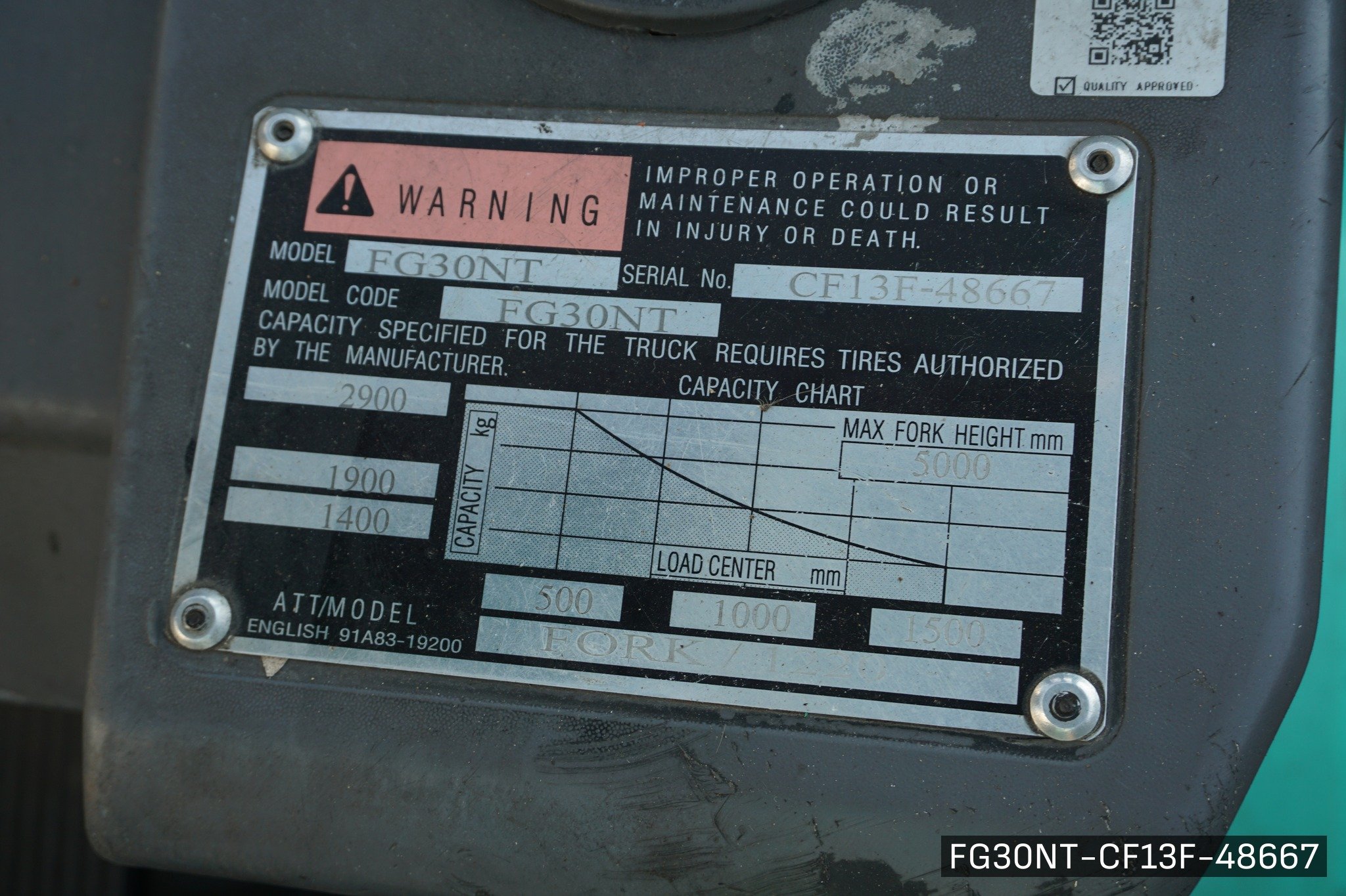 MITSUBISHI FG30NT - image 8